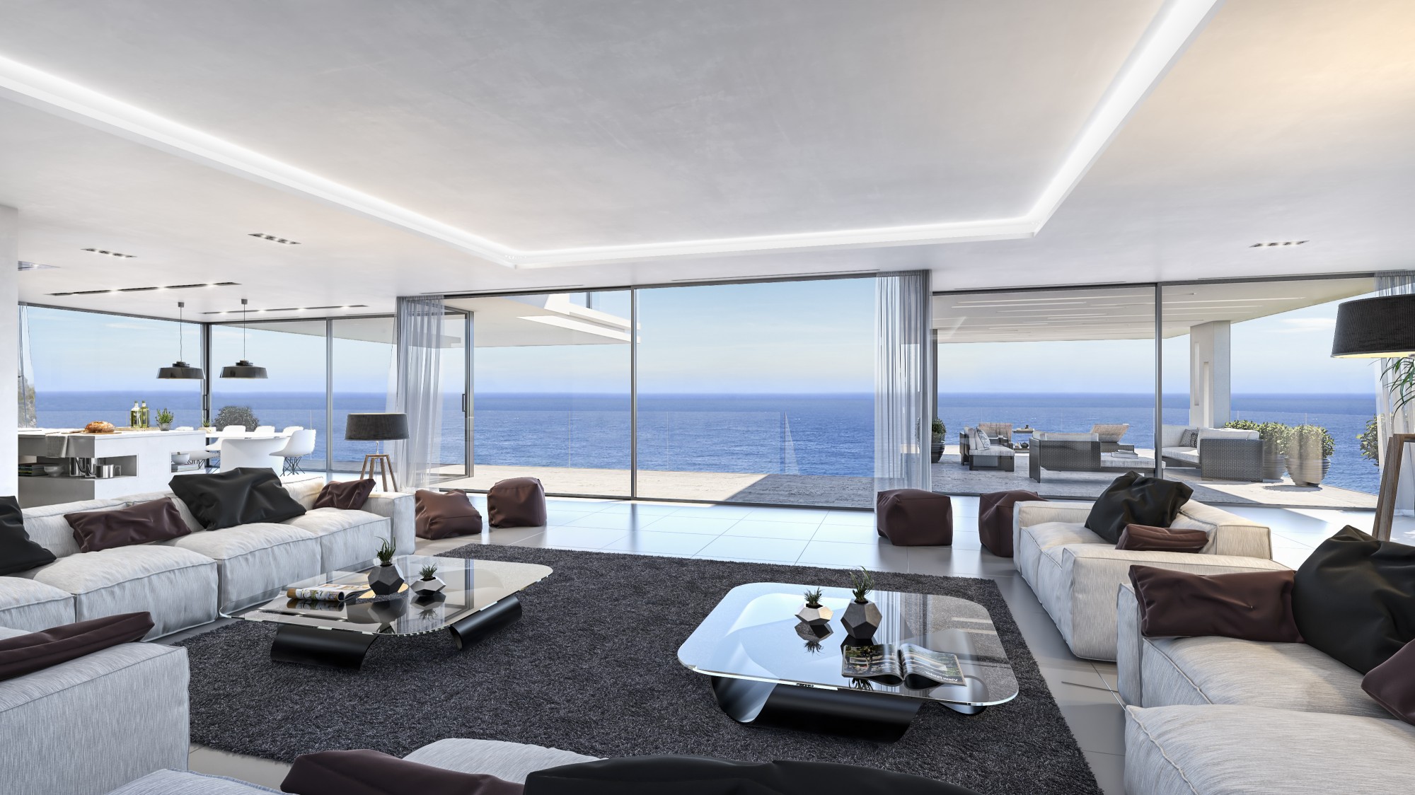 Super Luxusvilla in erster Meereslinie zum Verkauf in Javea